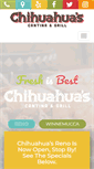 Mobile Screenshot of chihuahuasgrill.com